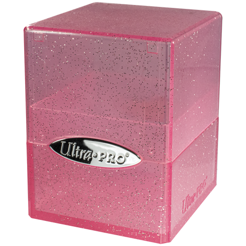 Glitter Satin Cube - Pink | Galactic Gamez