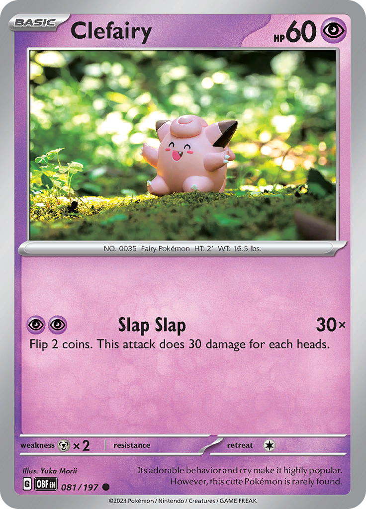 Clefairy (081/197) [Scarlet & Violet: Obsidian Flames] | Galactic Gamez