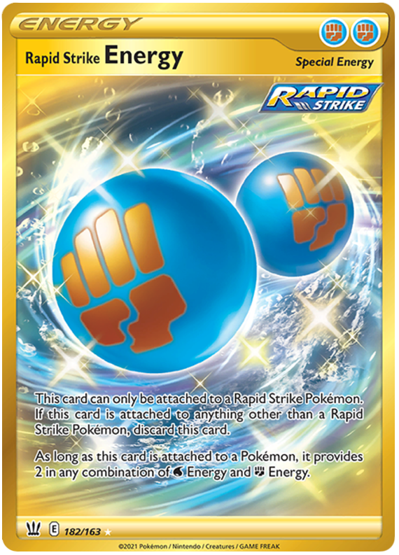 Rapid Strike Energy (182/163) [Sword & Shield: Battle Styles] | Galactic Gamez