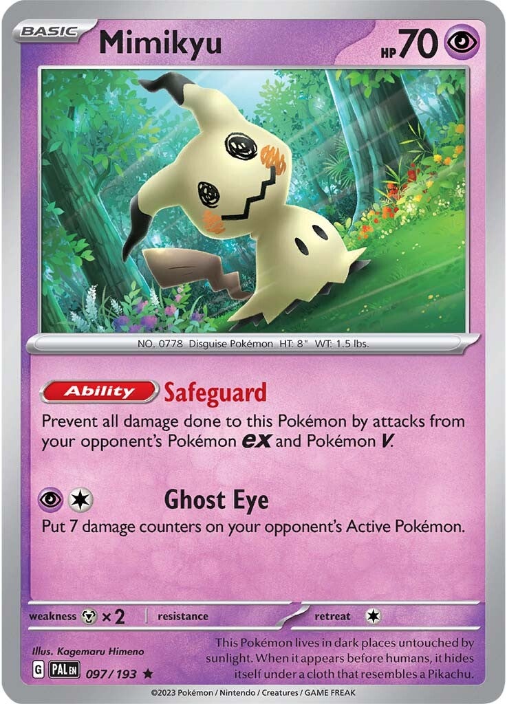 Mimikyu (097/193) [Scarlet & Violet: Paldea Evolved] | Galactic Gamez