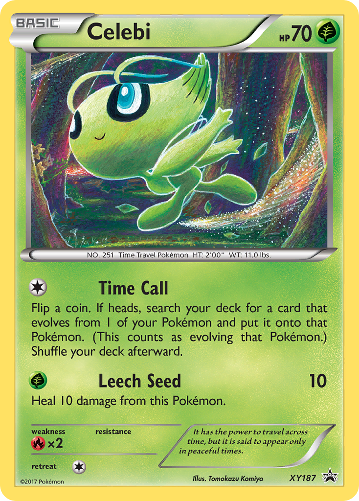 Celebi (XY187) [XY: Black Star Promos] | Galactic Gamez