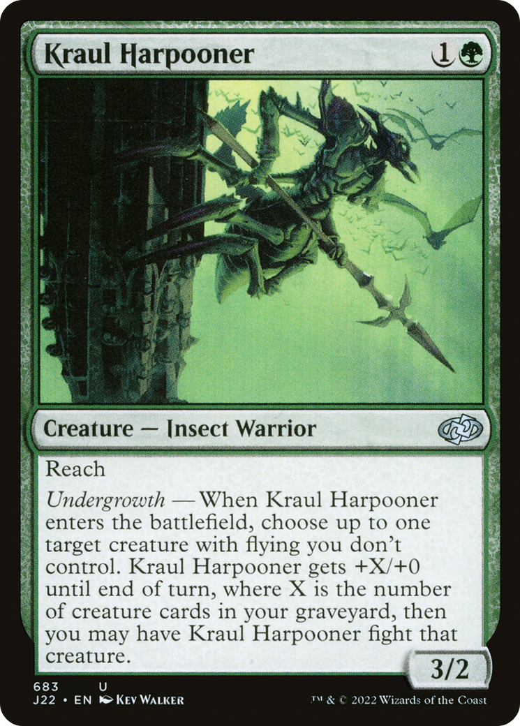 Kraul Harpooner [Jumpstart 2022] | Galactic Gamez