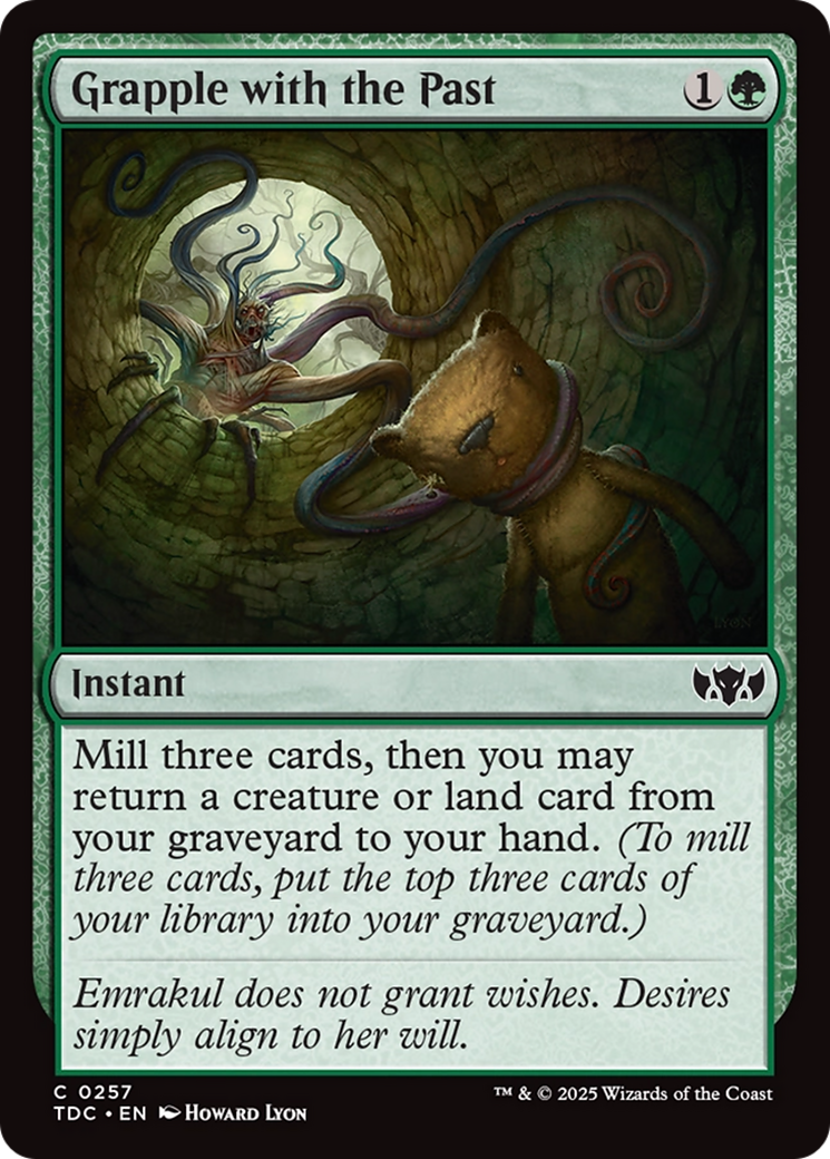 Grapple with the Past [Tarkir: Dragonstorm Commander] | Galactic Gamez