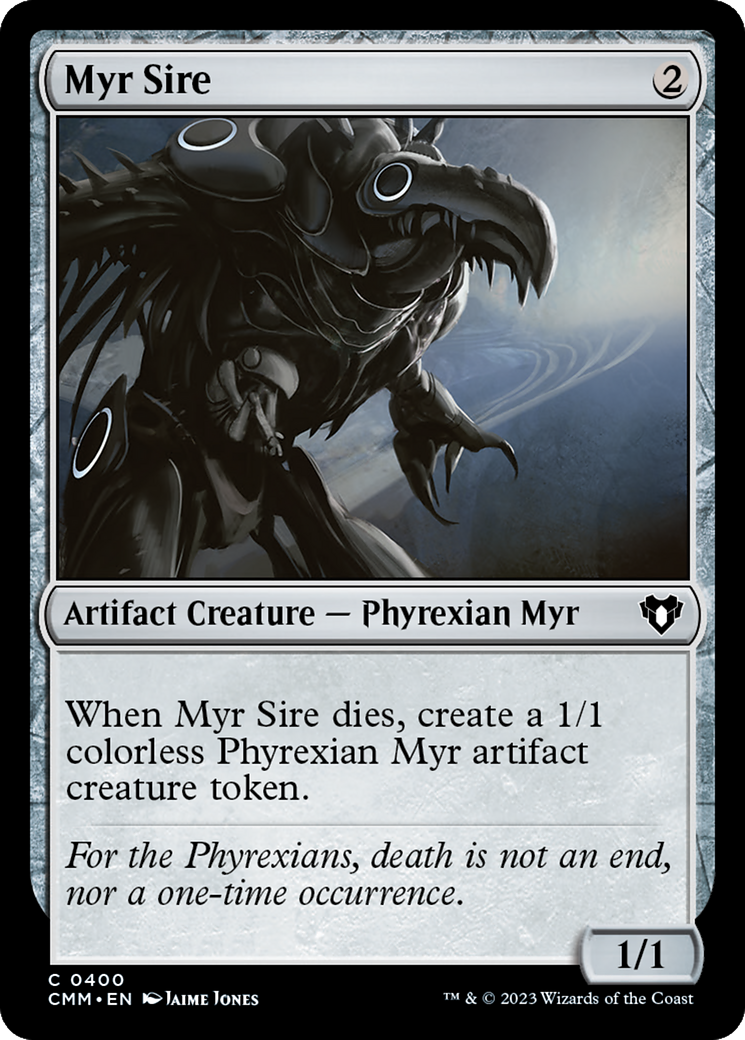 Myr Sire [Commander Masters] | Galactic Gamez