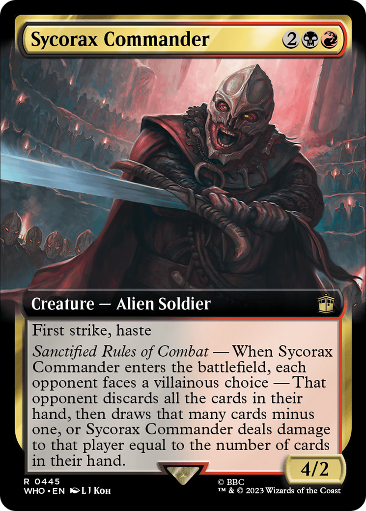 Sycorax Commander (Extended Art) [Doctor Who] | Galactic Gamez