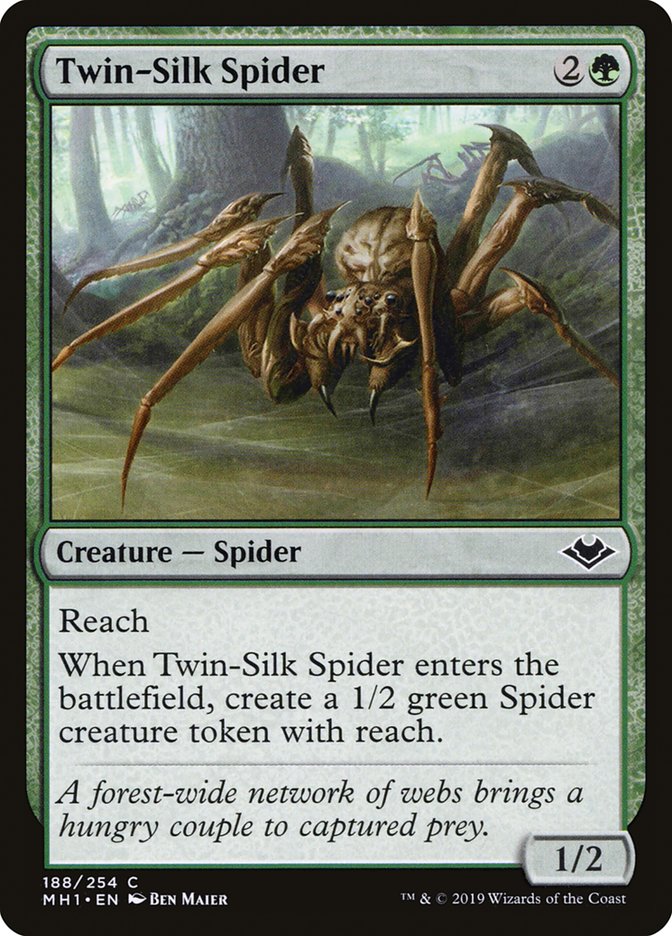 Twin-Silk Spider [Modern Horizons] | Galactic Gamez