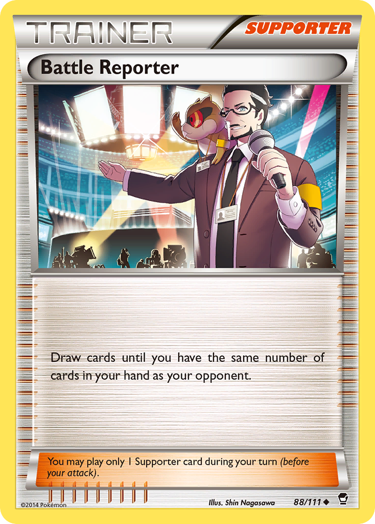 Battle Reporter (88/111) [XY: Furious Fists] | Galactic Gamez