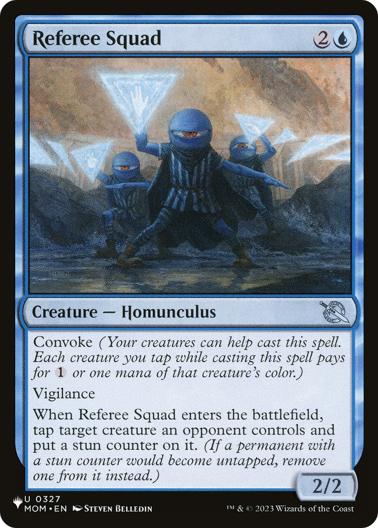 Referee Squad [The List Reprints] | Galactic Gamez