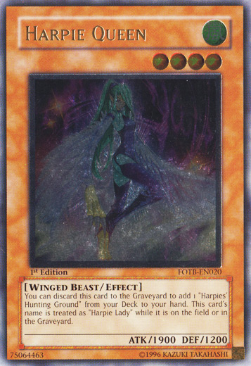Harpie Queen [FOTB-EN020] Ultimate Rare | Galactic Gamez