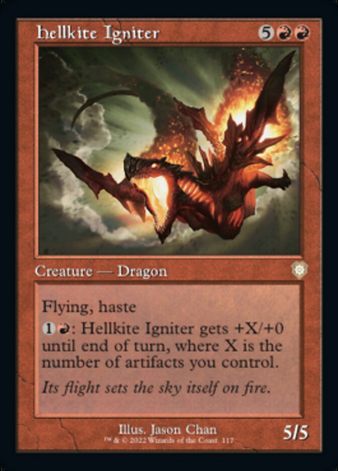 Hellkite Igniter (Retro) [The Brothers' War Commander] | Galactic Gamez