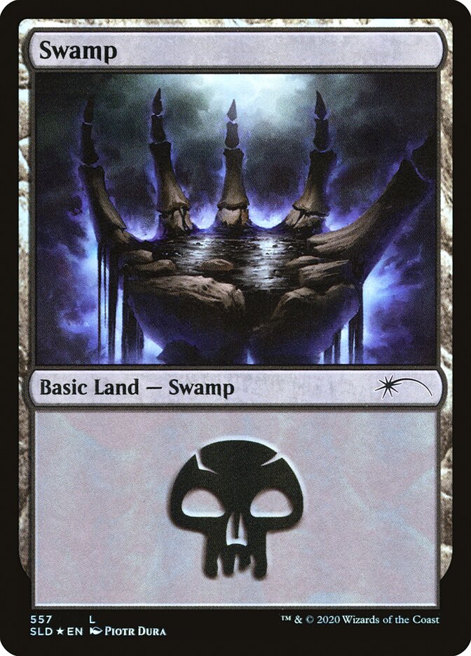 Swamp (Discarding) (557) [Secret Lair Drop Promos] | Galactic Gamez