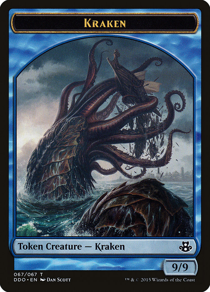 Kraken Token [Duel Decks: Elspeth vs. Kiora] | Galactic Gamez