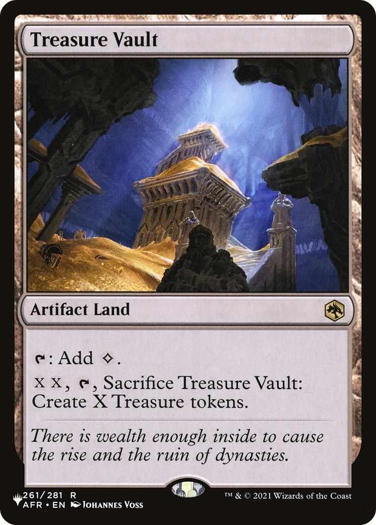Treasure Vault [The List] | Galactic Gamez