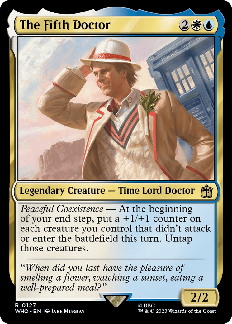 The Fifth Doctor [Doctor Who] | Galactic Gamez