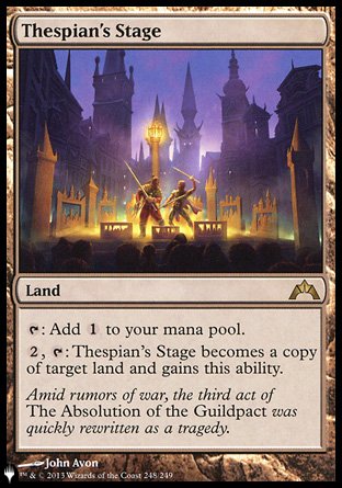 Thespian's Stage [The List] | Galactic Gamez