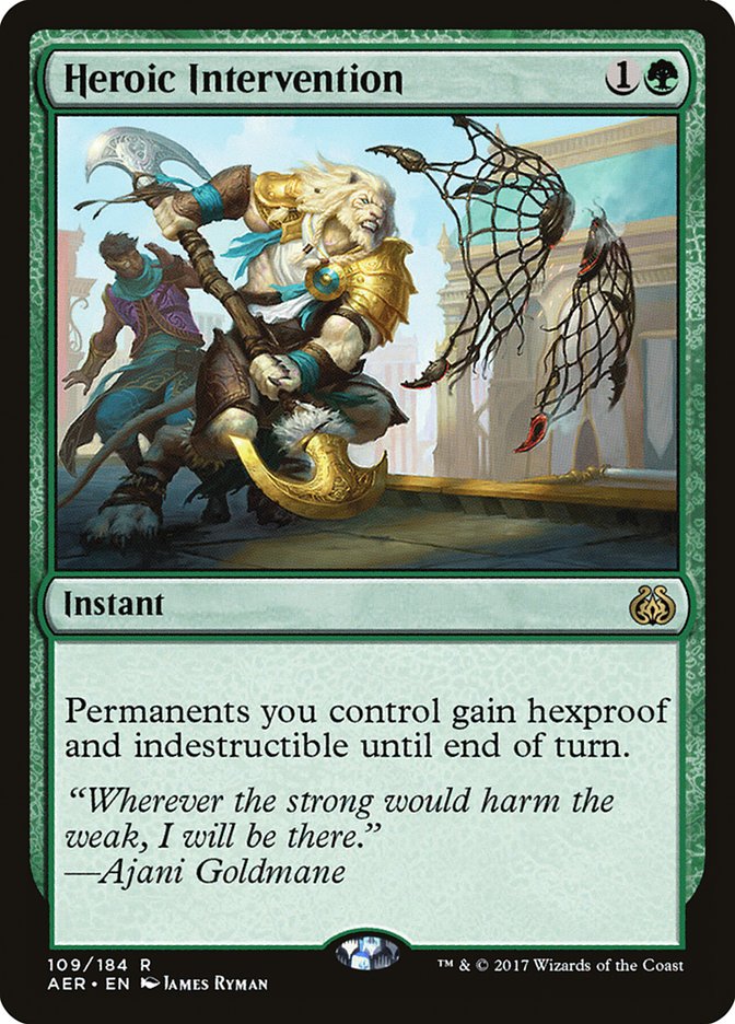 Heroic Intervention [Aether Revolt] | Galactic Gamez