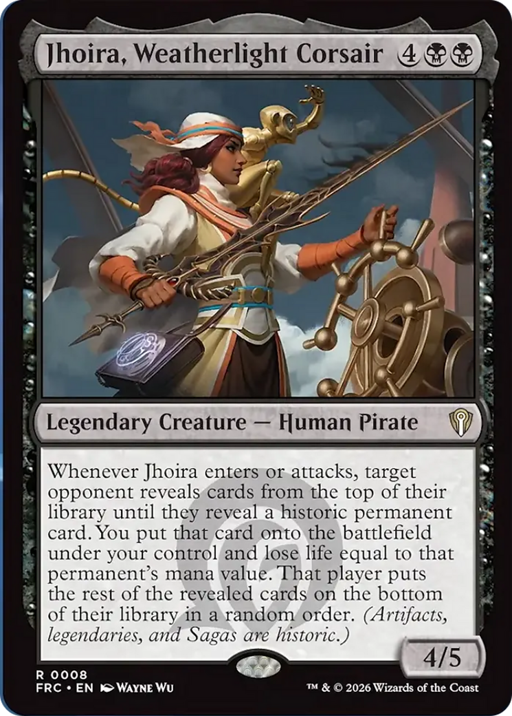 Jhoira, Weatherlight Corsair [Reality Fracture Commander] | Galactic Gamez