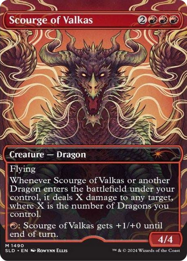 Scourge of Valkas (Rainbow Foil) [Secret Lair Drop Series] | Galactic Gamez