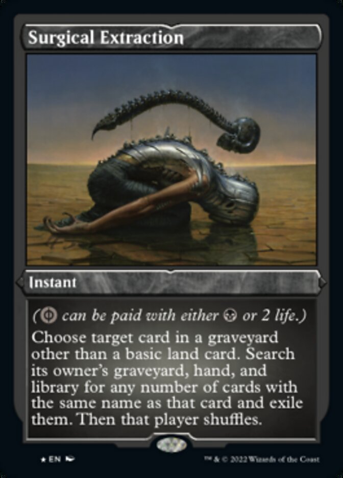 Surgical Extraction (Foil Etched) [Double Masters 2022] | Galactic Gamez