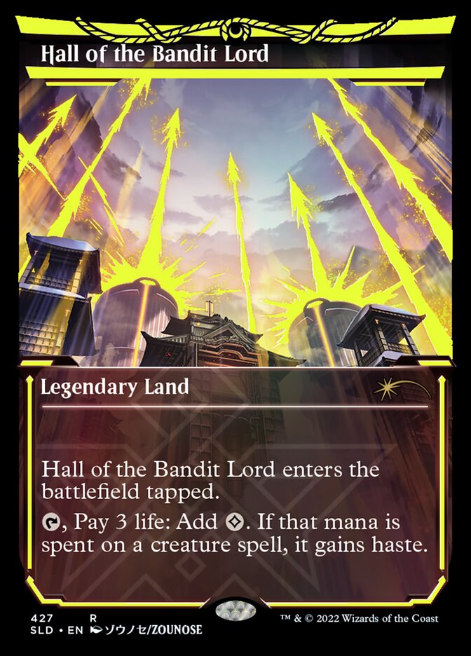 Hall of the Bandit Lord (Neon Ink Yellow) [Secret Lair Drop Series] | Galactic Gamez