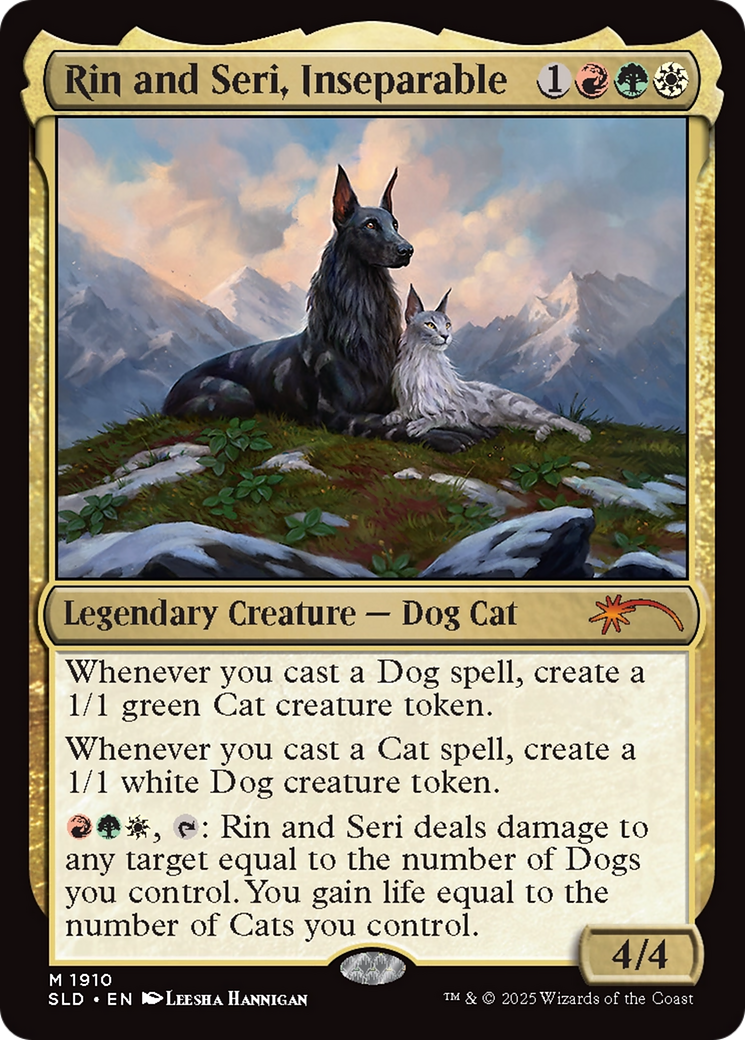 Rin and Seri, Inseparable (1910) [Secret Lair Drop Series] | Galactic Gamez