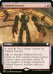 Vulshok Factory (Extended Art) [Phyrexia: All Will Be One Commander] | Galactic Gamez