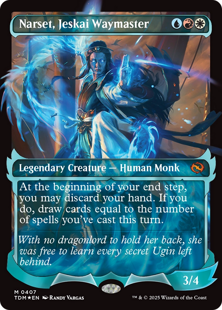 Narset, Jeskai Waymaster (Showcase) [Tarkir: Dragonstorm] | Galactic Gamez