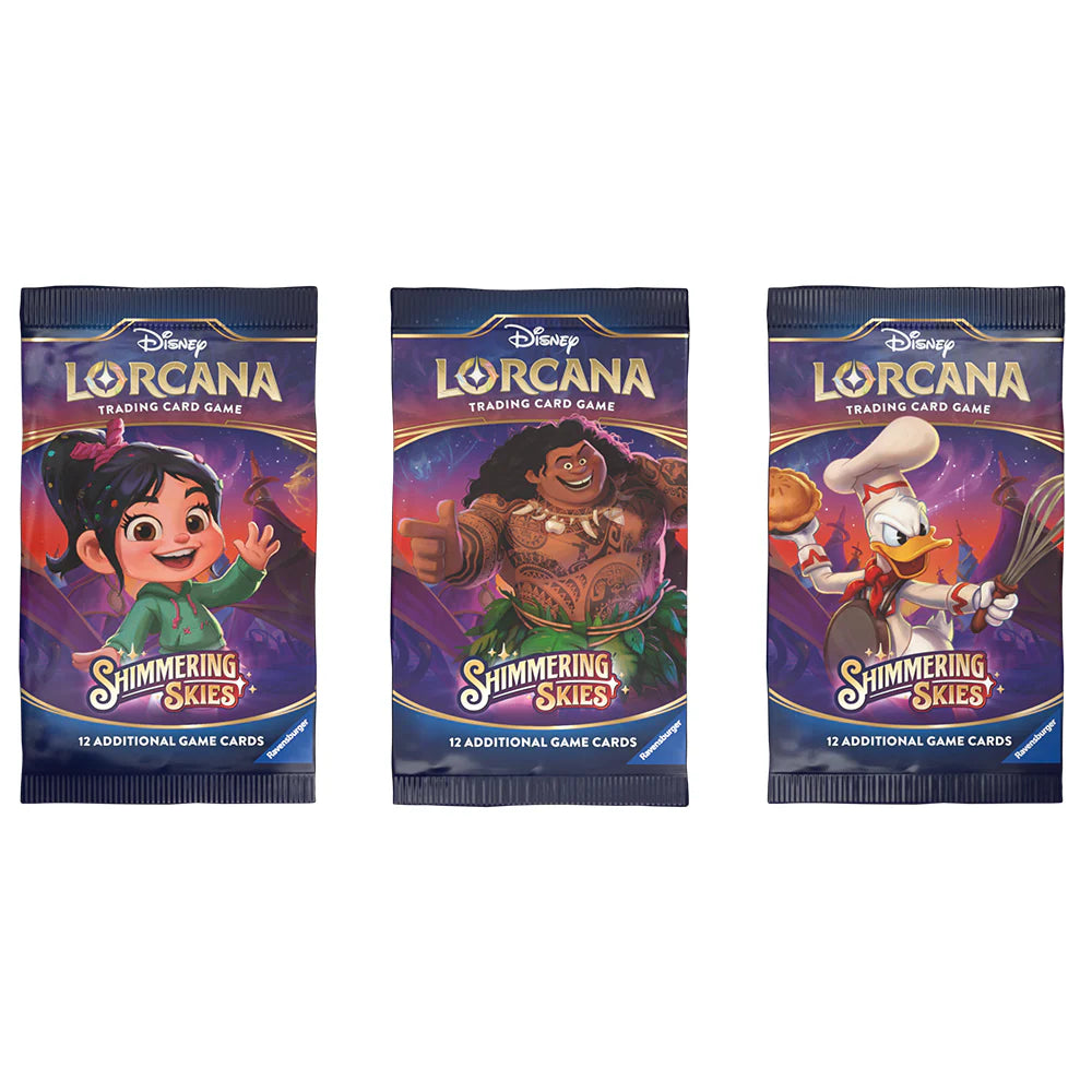 Disney Lorcana: Shimmering Skies Booster Pack | Galactic Gamez