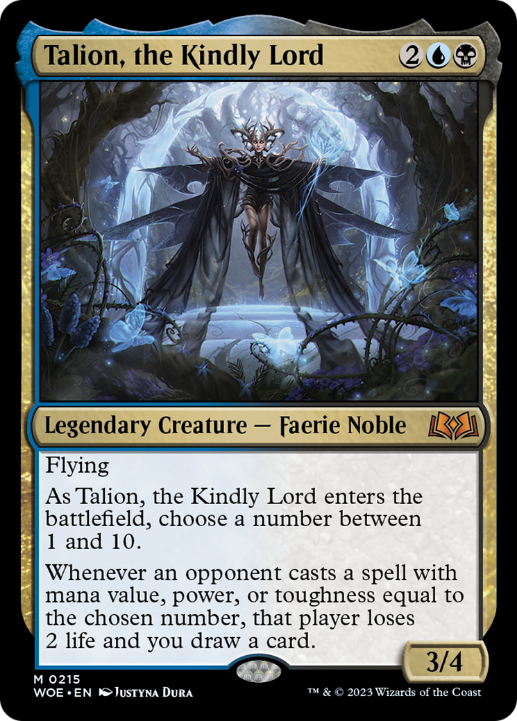 Talion, the Kindly Lord [Wilds of Eldraine] | Galactic Gamez