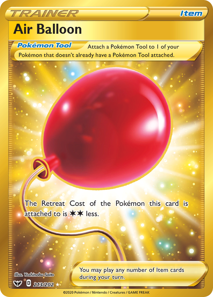 Air Balloon (213/202) [Sword & Shield: Base Set] | Galactic Gamez