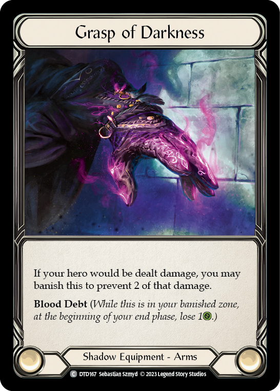 Grasp of Darkness [DTD167] (Dusk Till Dawn)  Cold Foil | Galactic Gamez