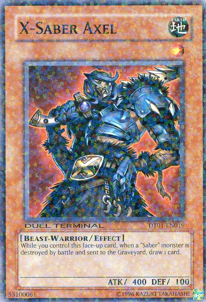 X-Saber Axel [DT01-EN019] Common | Galactic Gamez