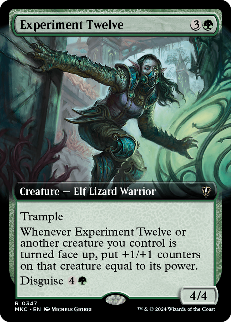 Experiment Twelve (Extended Art) [Murders at Karlov Manor Commander] | Galactic Gamez