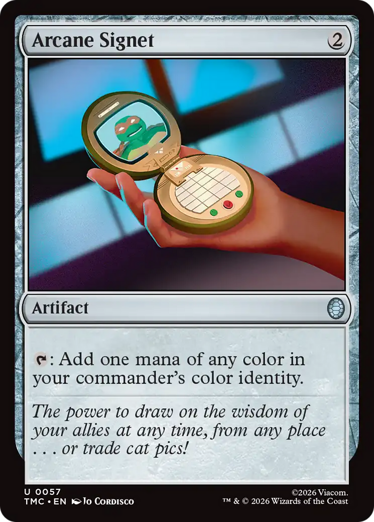 Arcane Signet [Teenage Mutant Ninja Turtles Commander] | Galactic Gamez