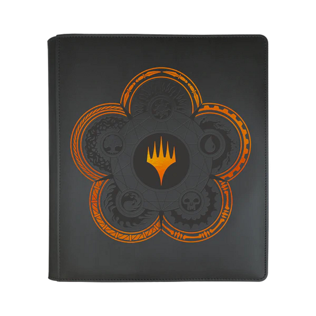 Magic the Gathering 12-Pocket Zippered Pro Binder 7 Mana Wheel | Galactic Gamez