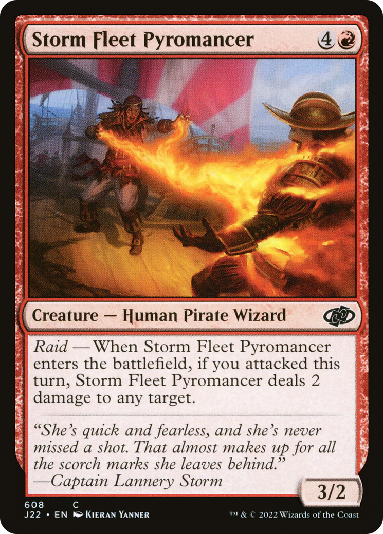 Storm Fleet Pyromancer [Jumpstart 2022] | Galactic Gamez