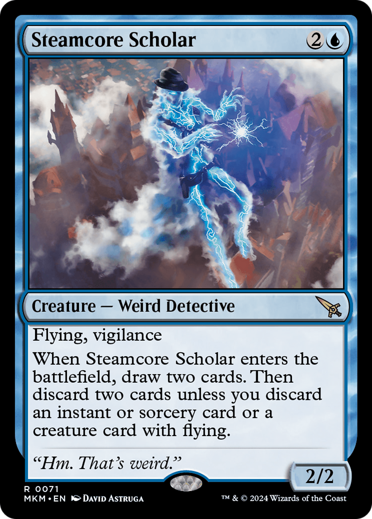 Steamcore Scholar [Murders at Karlov Manor] | Galactic Gamez