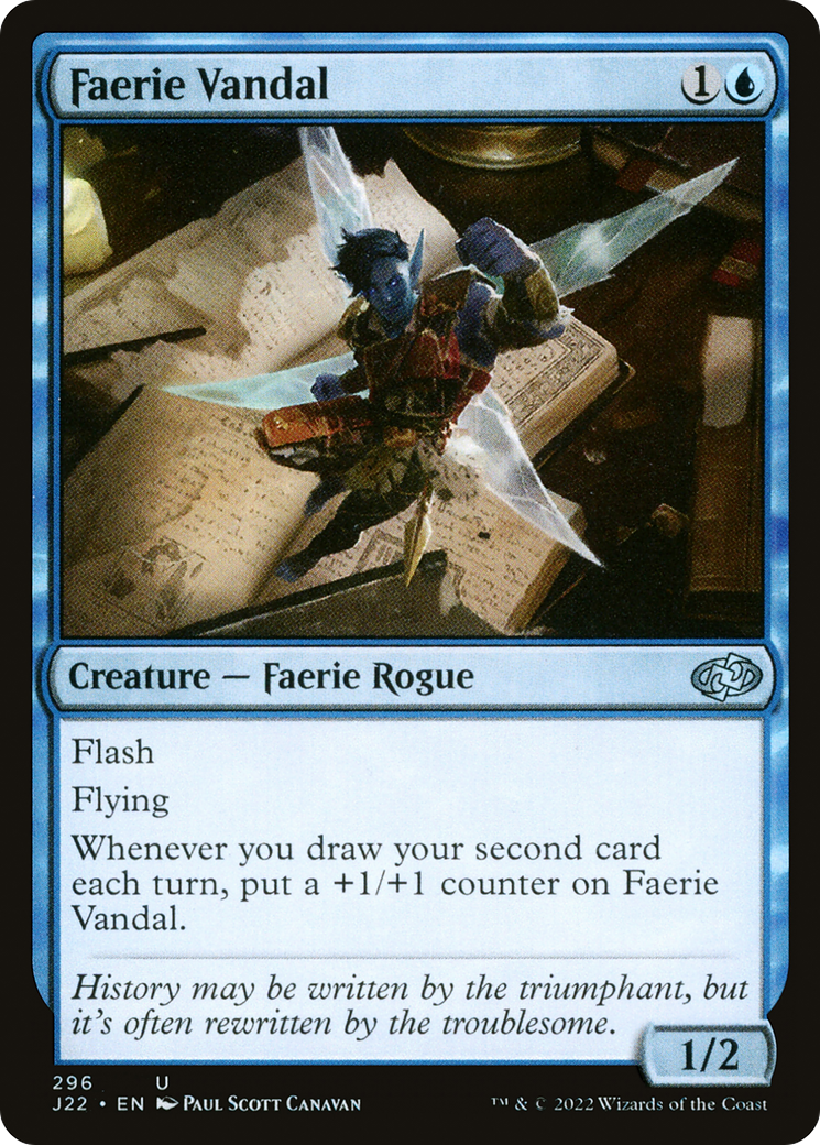 Faerie Vandal [Jumpstart 2022] | Galactic Gamez