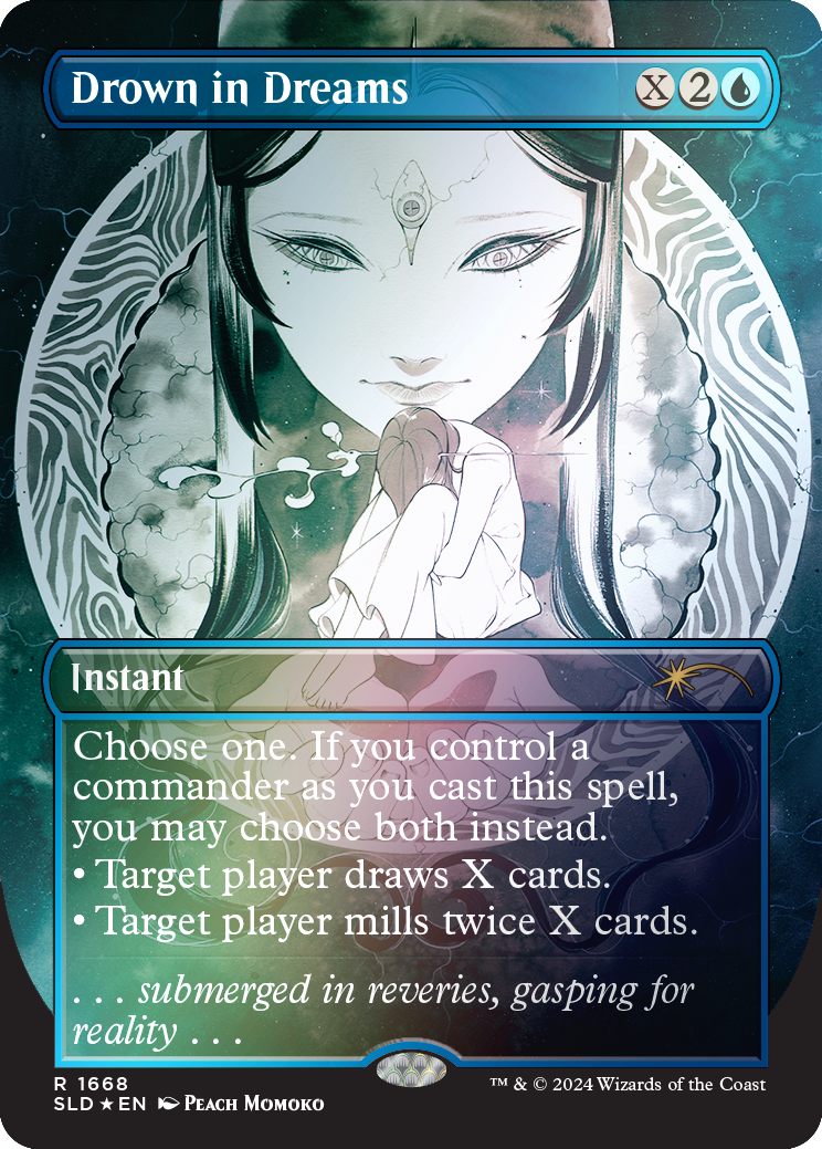 Drown in Dreams (Rainbow Foil) [Secret Lair Drop Series] | Galactic Gamez