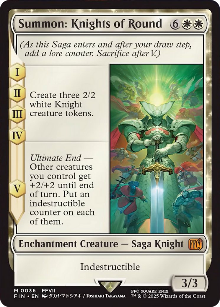 Summon: Knights of Round [FINAL FANTASY] | Galactic Gamez