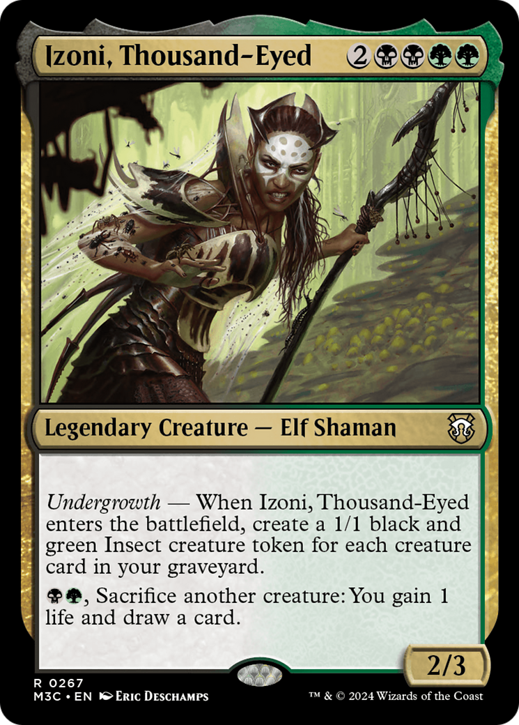 Izoni, Thousand-Eyed [Modern Horizons 3 Commander] | Galactic Gamez