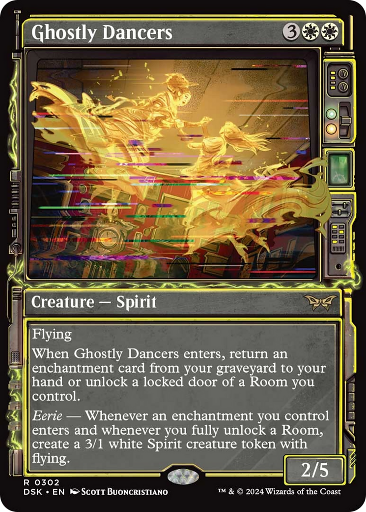 Ghostly Dancers (Showcase) [Duskmourn: House of Horror] | Galactic Gamez