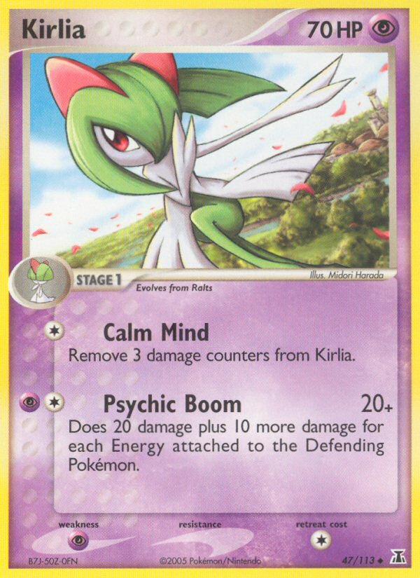 Kirlia (47/113) [EX: Delta Species] | Galactic Gamez