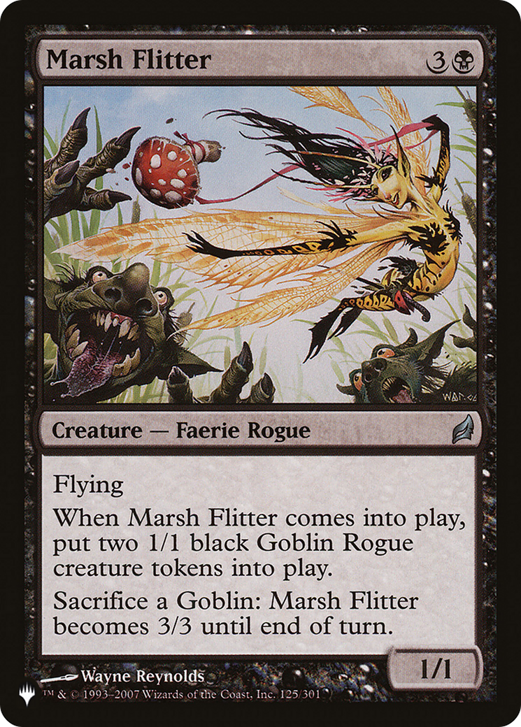 Marsh Flitter [The List Reprints] | Galactic Gamez