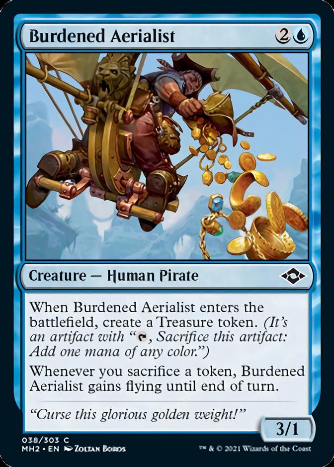 Burdened Aerialist [Modern Horizons 2] | Galactic Gamez