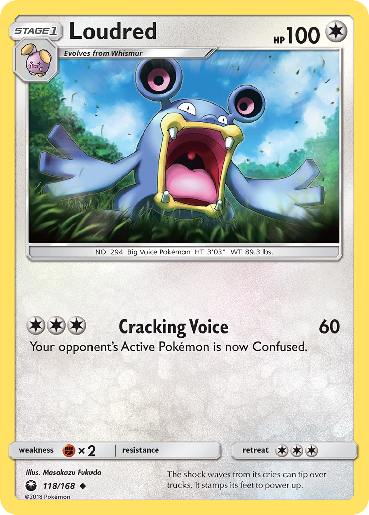 Loudred (118/168) [Sun & Moon: Celestial Storm] | Galactic Gamez