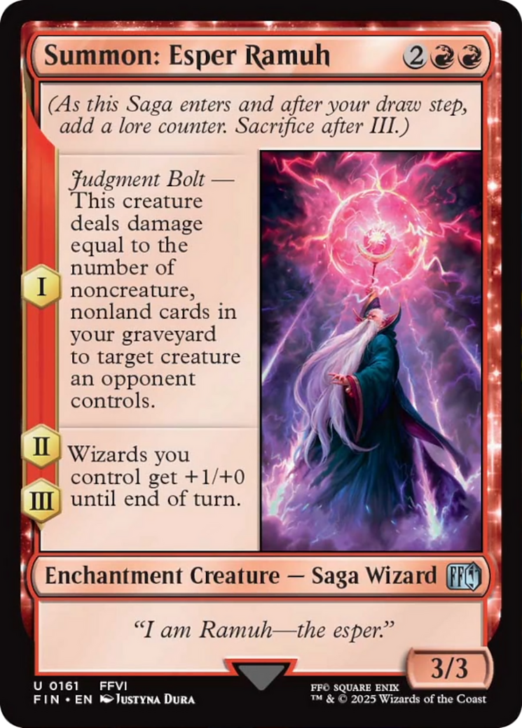 Summon: Esper Ramuh [FINAL FANTASY] | Galactic Gamez