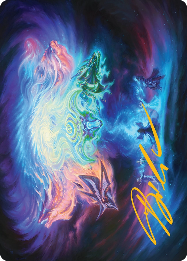 Call the Spirit Dragons Art Card (21/54) [Tarkir: Dragonstorm Art Series] | Galactic Gamez