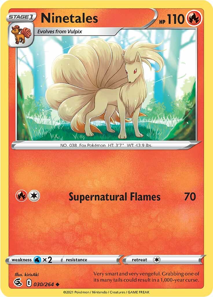 Ninetales (030/264) [Sword & Shield: Fusion Strike] | Galactic Gamez