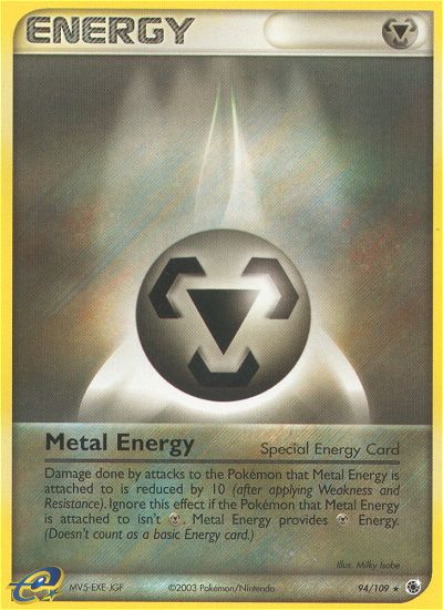 Metal Energy (94/109) [EX: Ruby & Sapphire] | Galactic Gamez